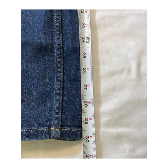 Calvin Klein Flap Pocket Medium Wash Modern Boot Cut Stretch Denim Jeans SIZE 2 - Picture 11 of 11